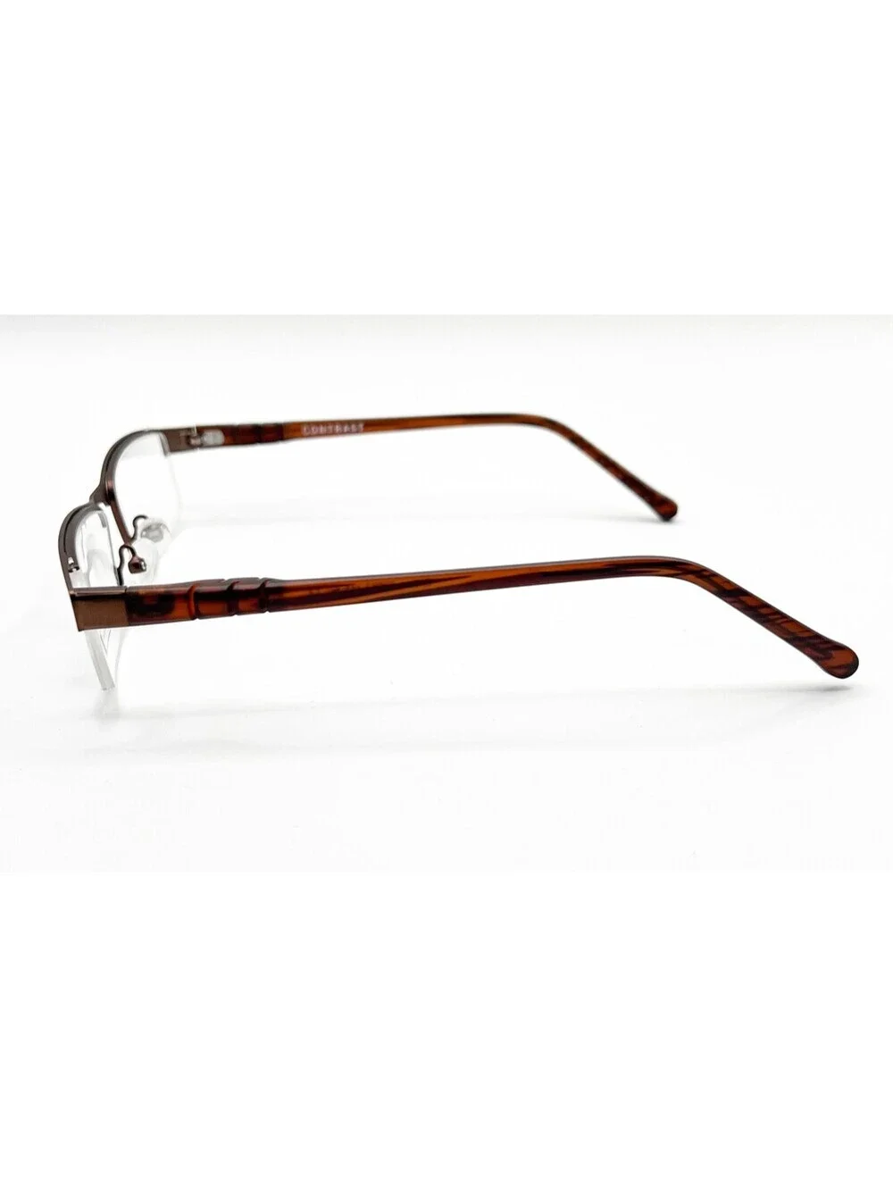 Contrast Endure Brn Brown Authentic Eyeglasses 52-17-145